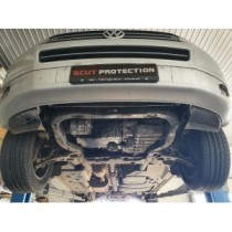 Acier galvanisé protection sous moteur et de la boîte de vitesse Volkswagen Transporter T5