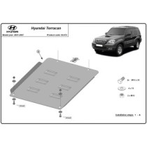 Protection de la boîte de vitesse Hyundai Terracan