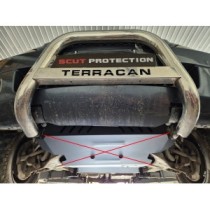 Protection de la boîte de vitesse Hyundai Terracan