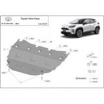 Protection sous moteur et de la boîte de vitesse Toyota Yaris Cross XP210
