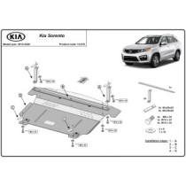 Protection sous moteur et de la boîte de vitesse Kia Sorento XM