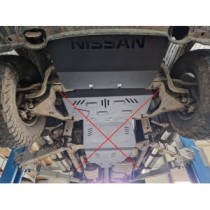 Protection de radiateur Nissan Navara D40