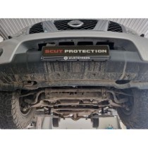 Protection de radiateur Nissan Navara D40
