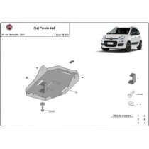 Protection du différentiel Fiat Panda 4x4