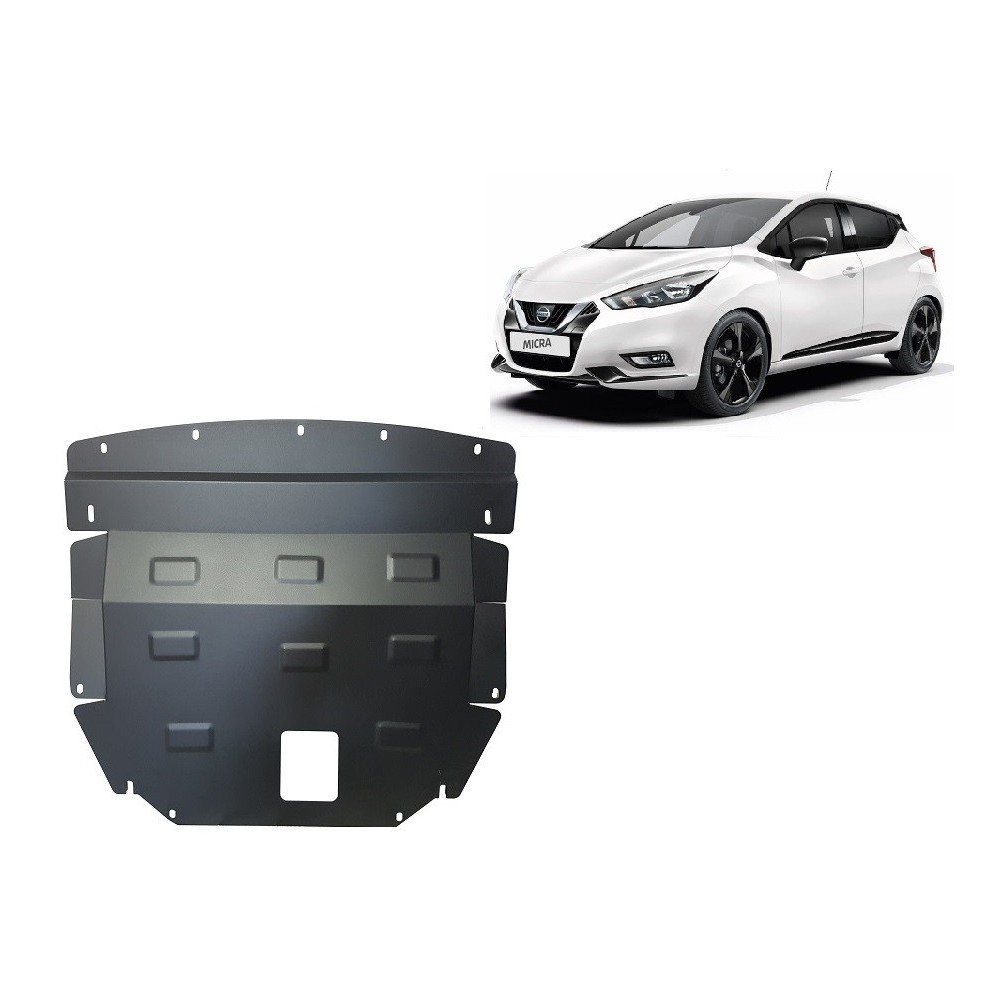 Protection sous moteur et de la boîte de vitesse Nissan Micra