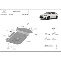 Protection convertisseur catalytique/cat lock Lexus CT200H
