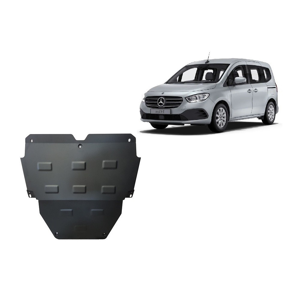 Protection sous moteur et de la radiateur Mercedes T-Classe