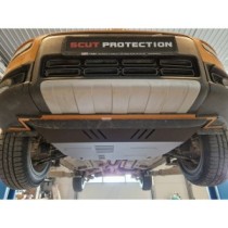 Protection sous moteur et de la boîte de vitesse Fiat Panda 4x2