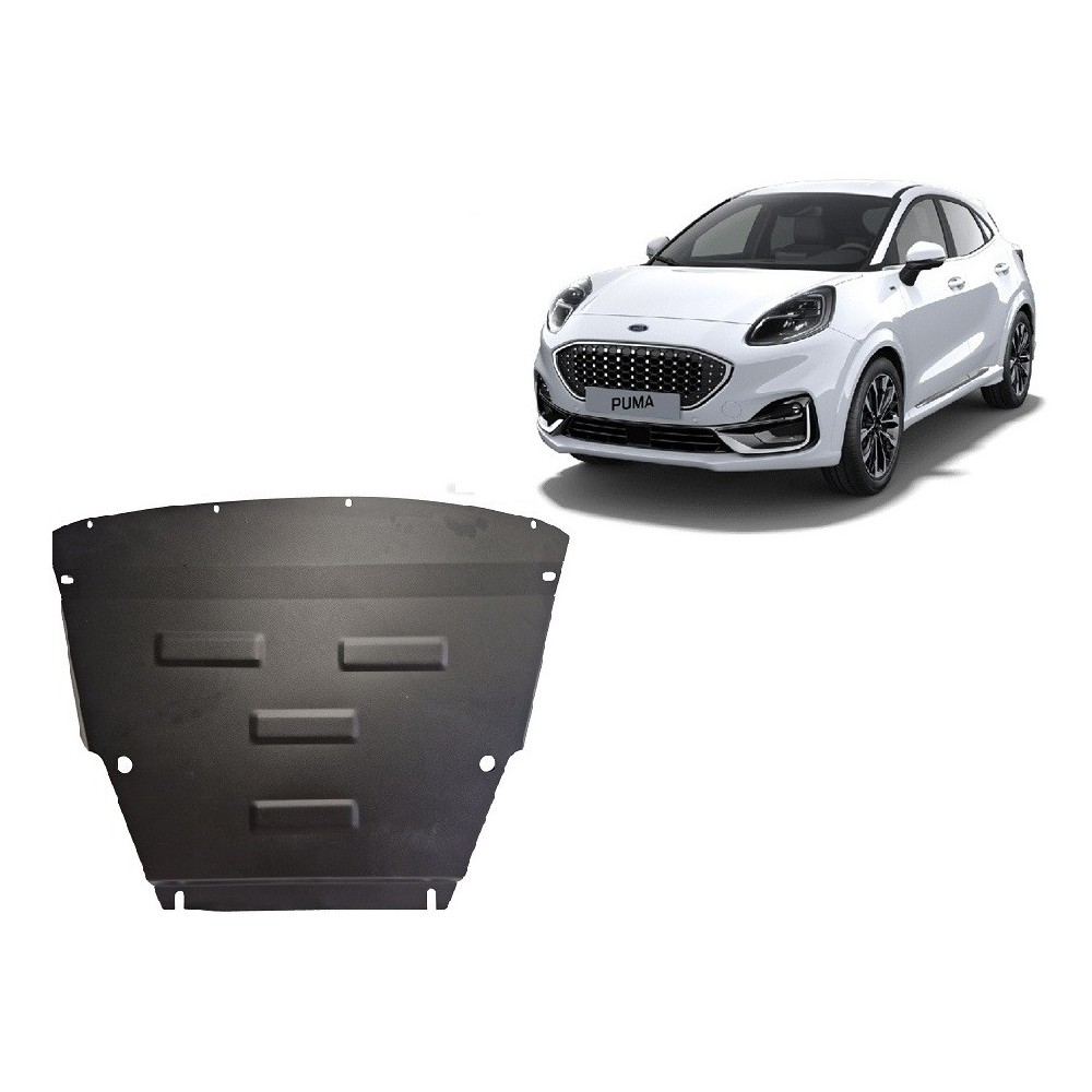 Protection sous moteur et de la boîte de vitesse Ford Puma