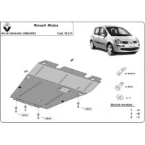 Protection sous moteur et de la boîte de vitesse Renault Modus