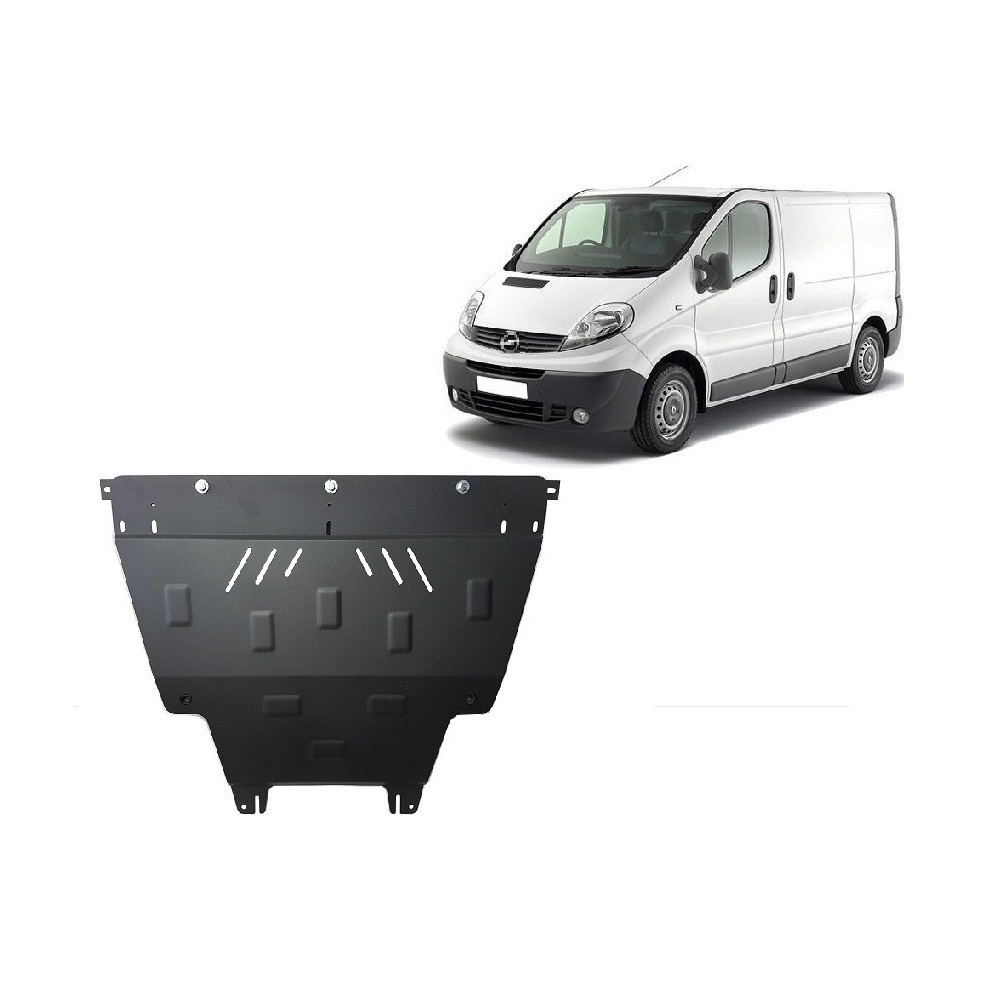 Protection sous moteur et de la boîte de vitesse Opel Vivaro A (2011-2014)