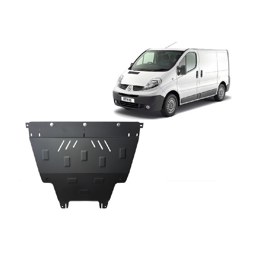 Protection sous moteur et de la boîte de vitesse Renault Trafic 2