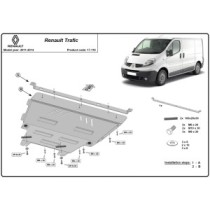 Protection sous moteur et de la boîte de vitesse Renault Trafic 2 (2011-2014)