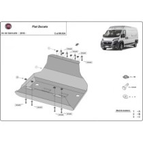 Protection de réservoir Fiat Ducato