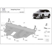 Protection sous moteur et de la radiateur Ssangyong Torres