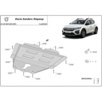 Protection sous moteur et de la boîte de vitesse Dacia Sandero 3 Stepway