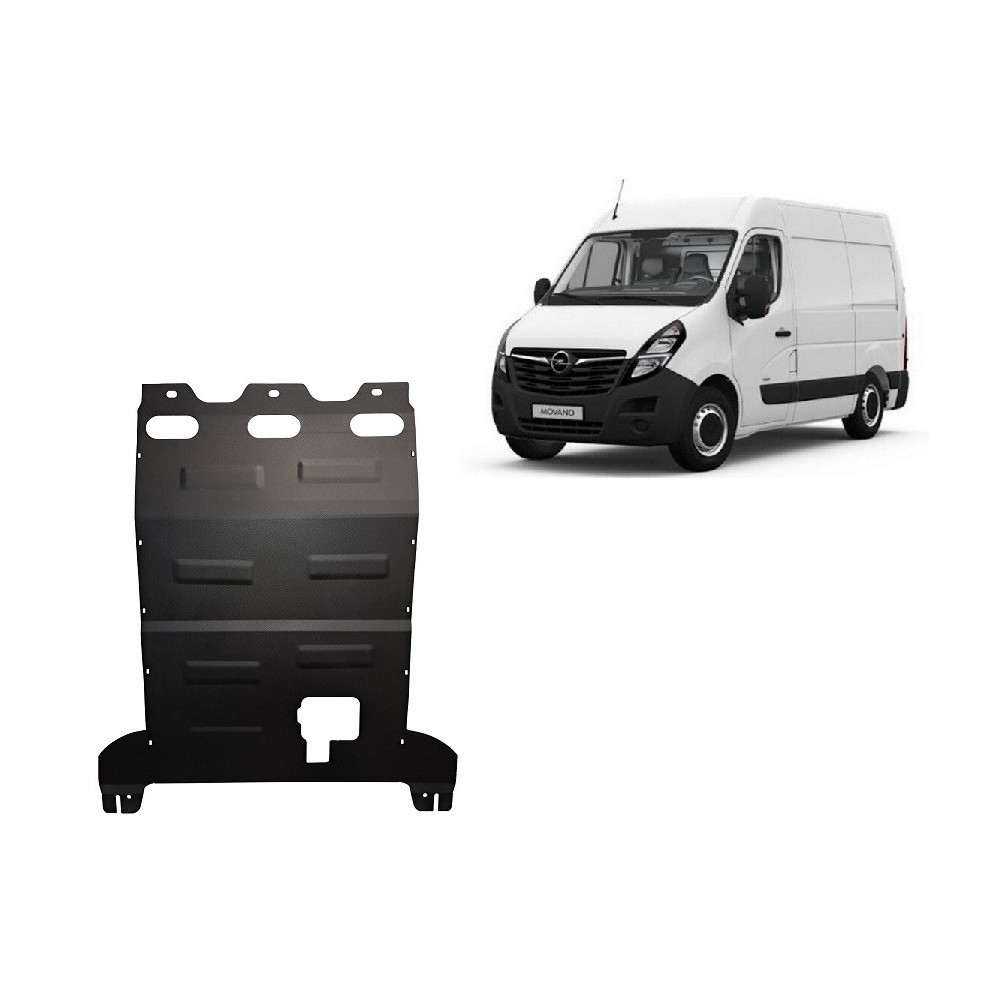 Protection sous moteur et de la boîte de vitesse Opel Movano C