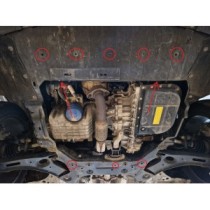 Protection sous moteur et de la radiateur Dfsk Fengon 5