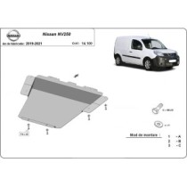 Protection sous moteur et de la boîte de vitesse Nissan NV250