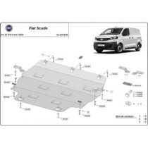 Protection sous moteur et de la boîte de vitesse Fiat Scudo