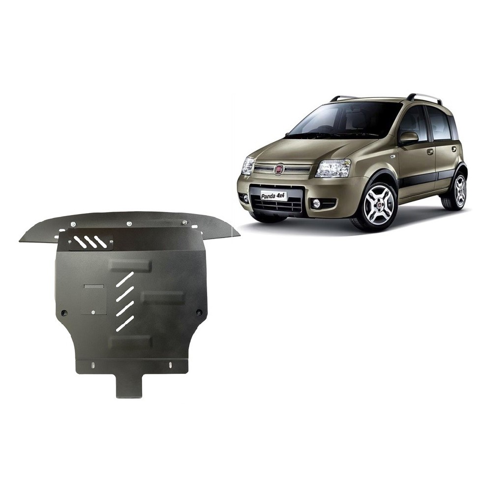 Protection sous moteur et de la boîte de vitesse Fiat Panda 4x4