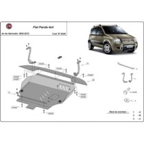 Protection sous moteur et de la boîte de vitesse Fiat Panda 4x4