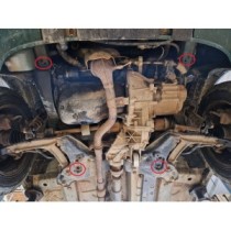 Protection sous moteur et de la boîte de vitesse Fiat Panda 4x4