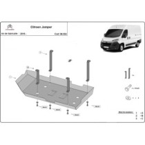 Protection réservoir AdBlue Citroen Jumper