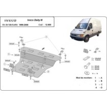 Protection sous moteur et de la boîte de vitesse Iveco Daily 3