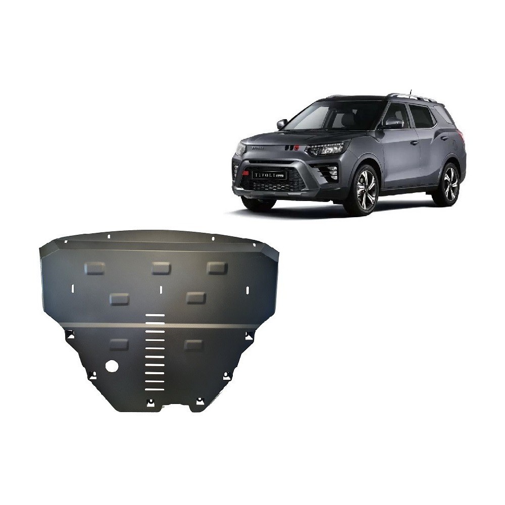 Protection sous moteur et de la radiateur SsangYong Tivoli
