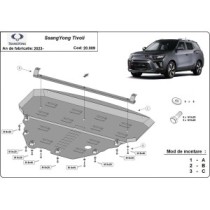 Protection sous moteur et de la radiateur SsangYong Tivoli