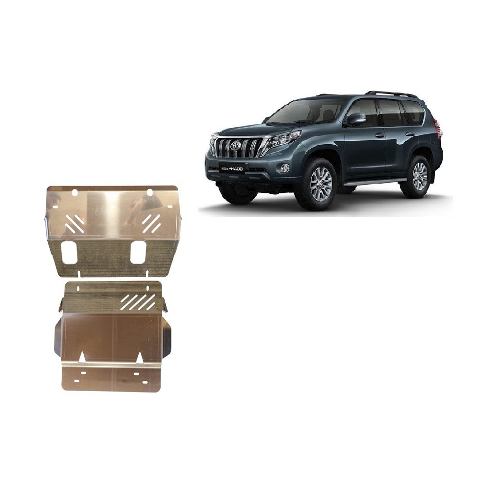 Protection Sous Moteur Toyota Land Cruiser 150 - Aluminium