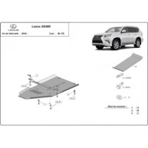 Protection de la boîte de vitesse Lexus GX460