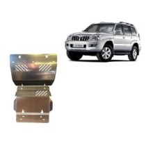 Protection Sous Moteur Toyota Land Cruiser J120 - Aluminium