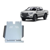 Aluminium protection de la boîte de vitesse Jac T8