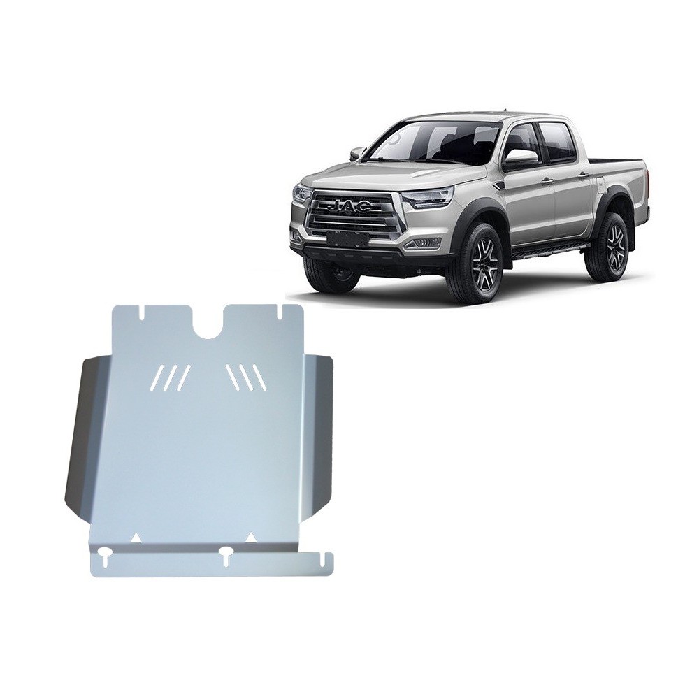 Aluminium protection de la boîte de vitesse Jac T8