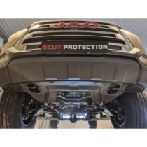 Aluminium protection de la boîte de vitesse Jac T8