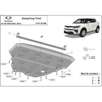Protection sous moteur et de la radiateur SsangYong Tivoli