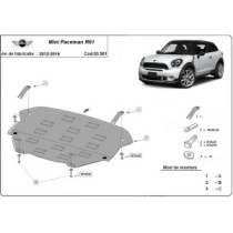 Protection sous moteur et de la boîte de vitesse Mini Paceman R61