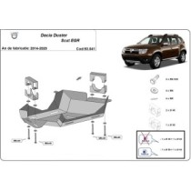 Protection de Vanne EGR Dacia Duster