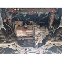 Protection sous moteur et de la boîte de vitesse Mazda 3