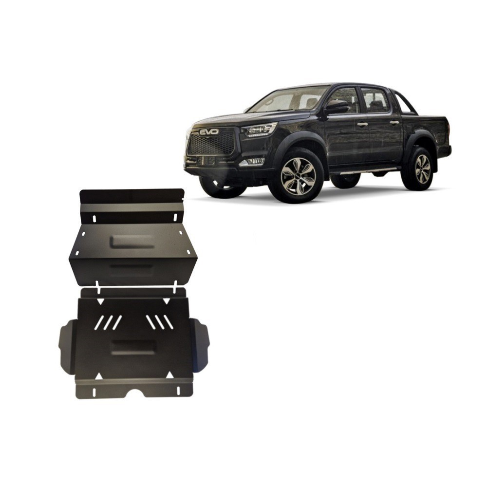 Protection sous moteur et de la radiateur Evo Cross 4