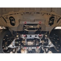 Protection sous moteur et de la radiateur Evo Cross 4