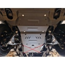 Protection sous moteur et de la radiateur Evo Cross 4