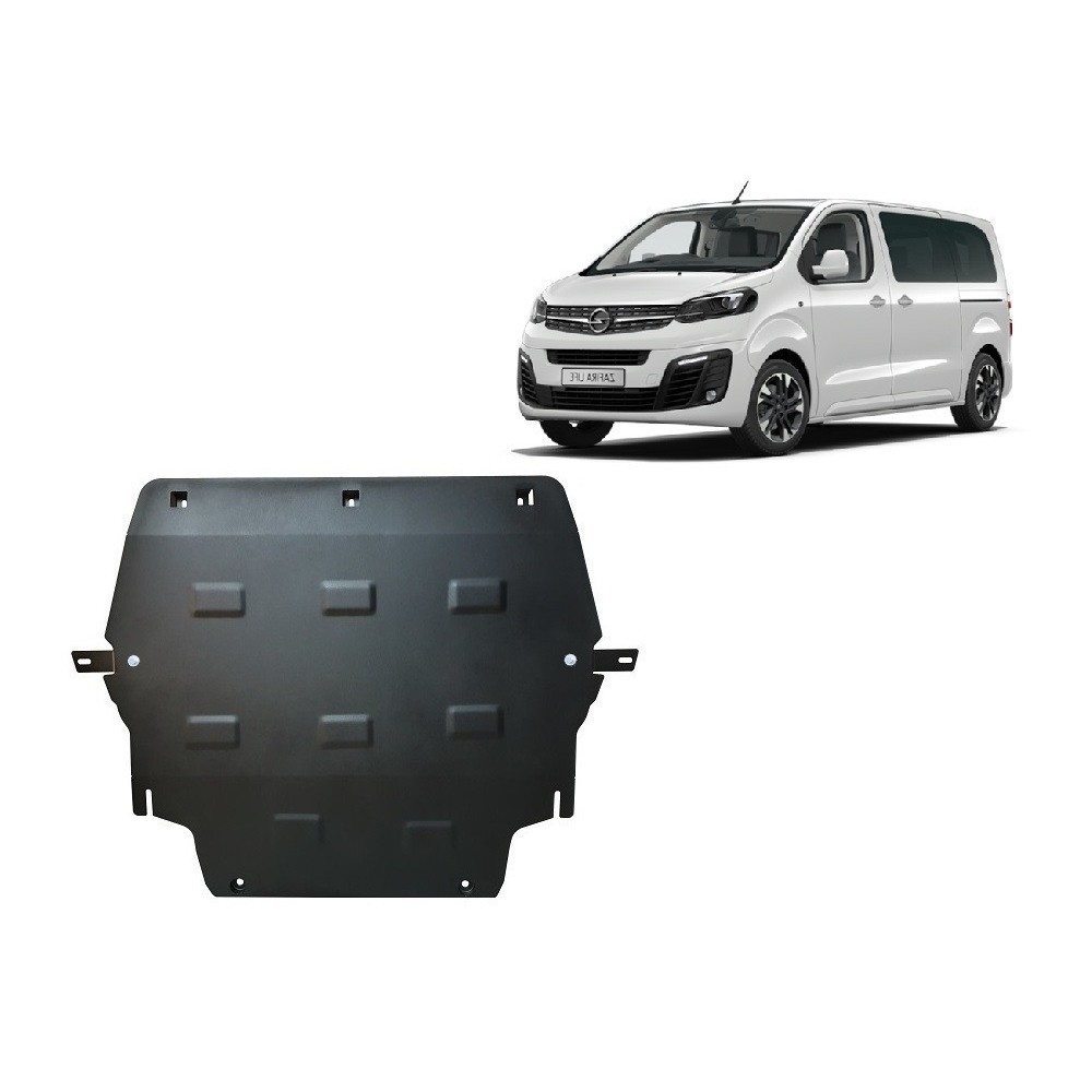 Protection sous moteur et de la boîte de vitesse Opel Zafira Life