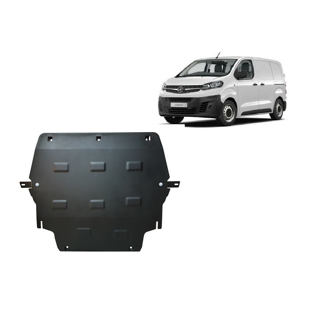 Protection sous moteur et de la boîte de vitesse Opel Vivaro C