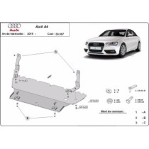 Protection sous moteur et de la radiateur Audi A4 B9 All Road