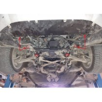 Protection sous moteur et de la radiateur Audi A4 B9 All Road
