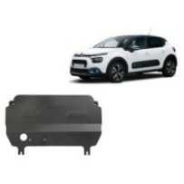 Protection sous moteur et de la boîte de vitesse Citroen C3
