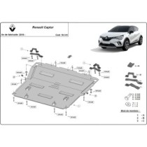 Protection sous moteur et de la boîte de vitesse Renault Captur